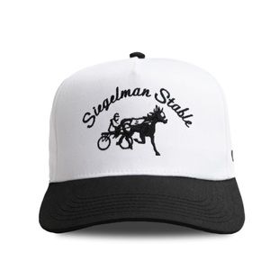 Black and white Siegelman Stable hat